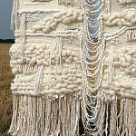 Вязанное панно для ресторана WINTER варинант исполнения - 1 | Loft Concept в Грозном