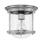 Потолочный светильник для ванных комнат с цилиндрическим стеклянным плафоном и одной лампой Hinkley варинант исполнения - 13 | Loft Concept в Грозном