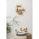 Корзина для хранения с ручками Interlacement Green варинант исполнения - 4 | Loft Concept в Грозном