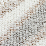 Ковер из полиэстера с узором Light Zebra варинант исполнения - 4 | Loft Concept в Грозном