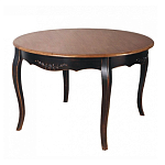 Стол круглый из массива березы в стиле прованс Vintage варинант исполнения - 2 | Loft Concept в Грозном