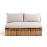 Двухместный диван для сада Acacia варинант исполнения - 2 | Loft Concept в Грозном