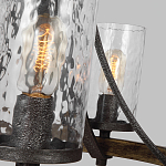 Люстра с цилиндрическим плафонами из толстого волнистого стекла в индустриальном стиле Feiss варинант исполнения - 17 | Loft Concept в Грозном