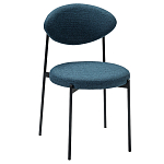 Стул металлический с мягкой спинкой и сиденьем Alfie Chair варинант исполнения - 2 | Loft Concept в Грозном