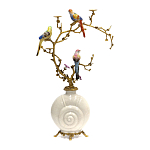 Подсвечник с декором из птиц на ветвях Birds of Paradise варинант исполнения - 2 | Loft Concept в Грозном