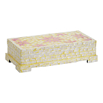 Шкатулка Oceane Bone Inlay Yellow варинант исполнения - 1 | Loft Concept в Грозном