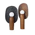 Настольная лампа из дерева Decorative Wooden Lamp варинант исполнения - 1 | Loft Concept в Грозном