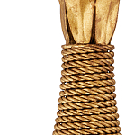 Люстра золотая с декором в виде перьев Bunch of Feathers варинант исполнения - 2 | Loft Concept в Грозном