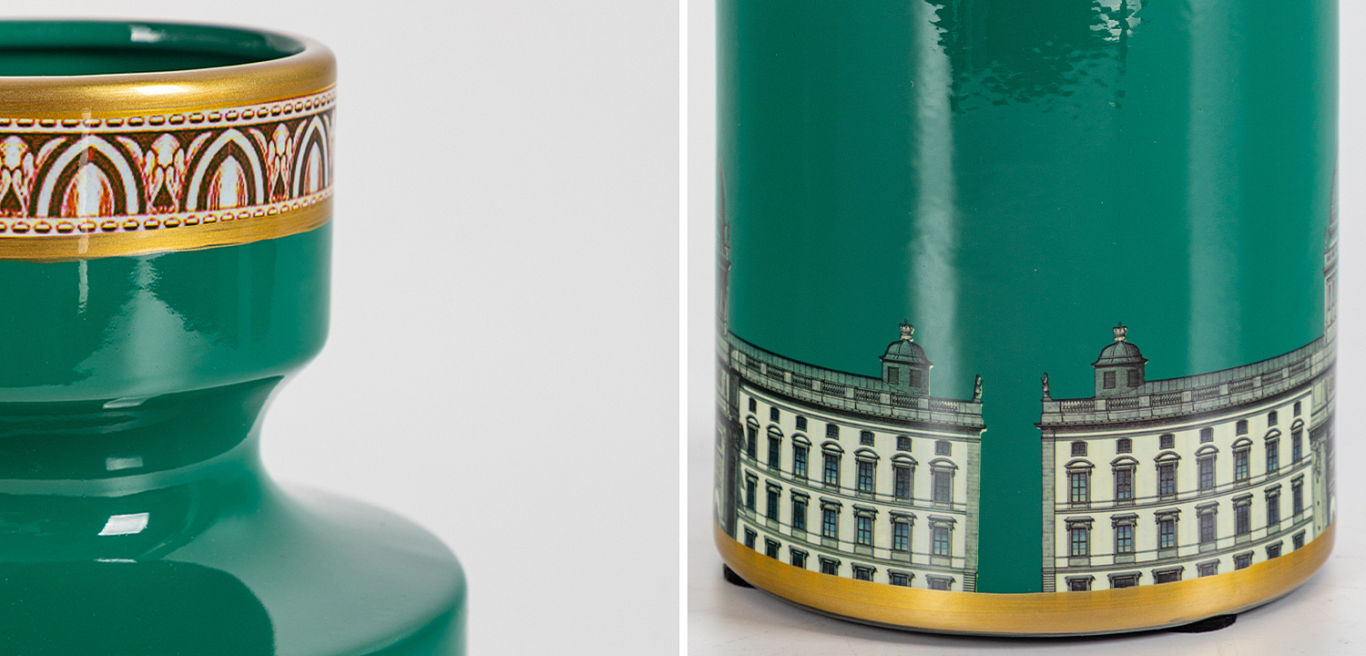 Ваза Old Town Green Vase Ваза Old Town Green Vase - Loft-Concept в Грозном