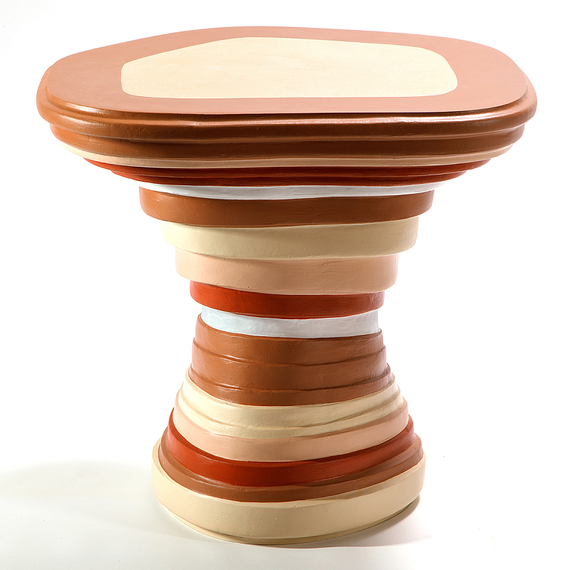 Приставной столик Vorlon Desert Side Table Терракотовый Приставной столик Vorlon Desert Side Table Терракотовый в Грозном | Loft Concept