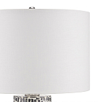 Настольная лампа с узором вдоль колоннообразного основания Scenic Surface варинант исполнения - 2 | Loft Concept в Грозном