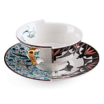 Чайная пара Seletti Aspero варинант исполнения - 2 | Loft Concept в Грозном