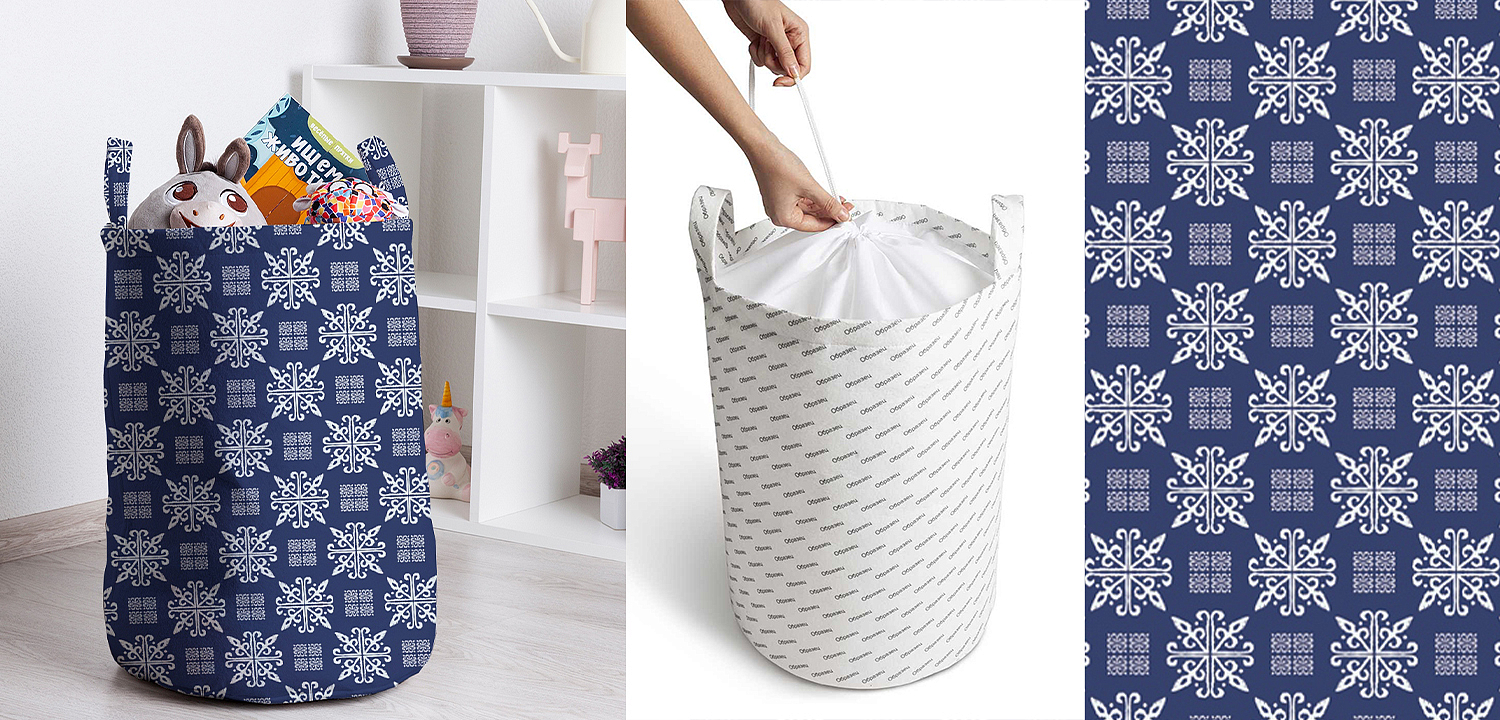 Корзина Snowflakes Basket Корзина Snowflakes Basket - Loft-Concept в Грозном