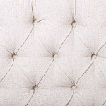 Кровать двуспальная светло-бежевая с основанием из массива дуба с мягким изголовьем Flax Beds варинант исполнения - 4 | Loft Concept в Грозном