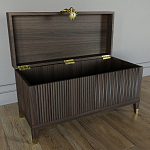 Большой дизайнерский Сундук Elsa Dreams Walnut варинант исполнения - 2 | Loft Concept в Грозном