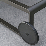 Шезлонг на металлическом каркасе с регулируемой спинкой GUELL Sunbed варинант исполнения - 7 | Loft Concept в Грозном