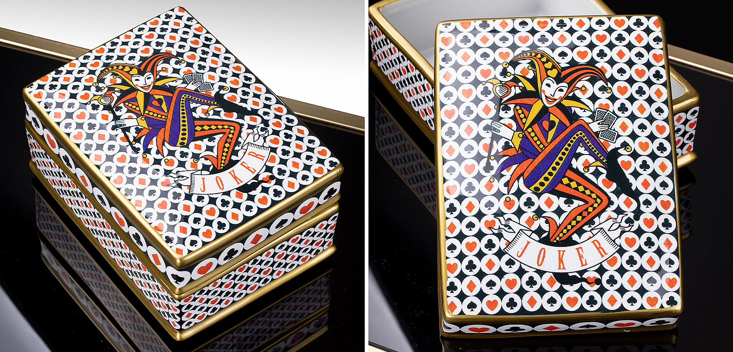 Шкатулка Joker Poker Collection Box Шкатулка Joker Poker Collection Box - Loft-Concept в Грозном
