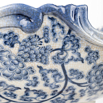 Фарфоровая чаша с птицами Blue and White варинант исполнения - 3 | Loft Concept в Грозном