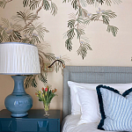 Обои ручная роспись Silk Tree Special Colurway on Sabbia slub silk варинант исполнения - 2 | Loft Concept в Грозном