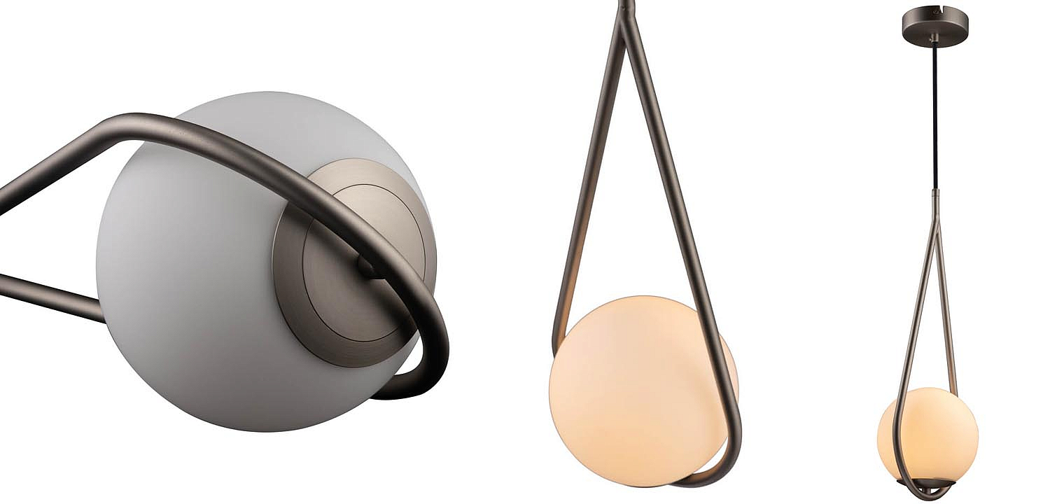 Подвесной светильник B.LUX C Ball nickel 48 Подвесной светильник B.LUX C Ball nickel 48 - Loft-Concept в Грозном