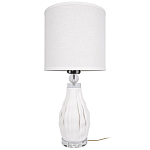 Настольная лампа керамическая бежевая Amazonia варинант исполнения - 3 | Loft Concept в Грозном