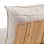 Двухместный диван для сада Acacia варинант исполнения - 6 | Loft Concept в Грозном