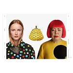 Книга Yayoi Kusama x Louis Vuitton  Creating Infinity варинант исполнения - 1 | Loft Concept в Грозном