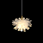 Подвесной светильник с натуральным горным хрусталем Crystal Shimmer варинант исполнения - 2 | Loft Concept в Грозном