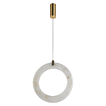 Подвесной светильник в форме кольца Cryptocrystalline Stone варинант исполнения - 7 | Loft Concept в Грозном