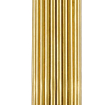 Подвесной светильник золотой в форме цилиндра из тонких металлических трубок  Long Tubular Lampshade варинант исполнения - 1 | Loft Concept в Грозном