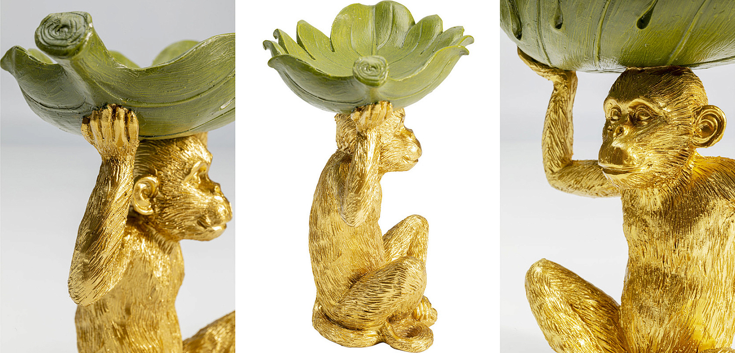 Конфетница Golden Monkey holding a leaf Конфетница Golden Monkey holding a leaf - Loft-Concept в Грозном