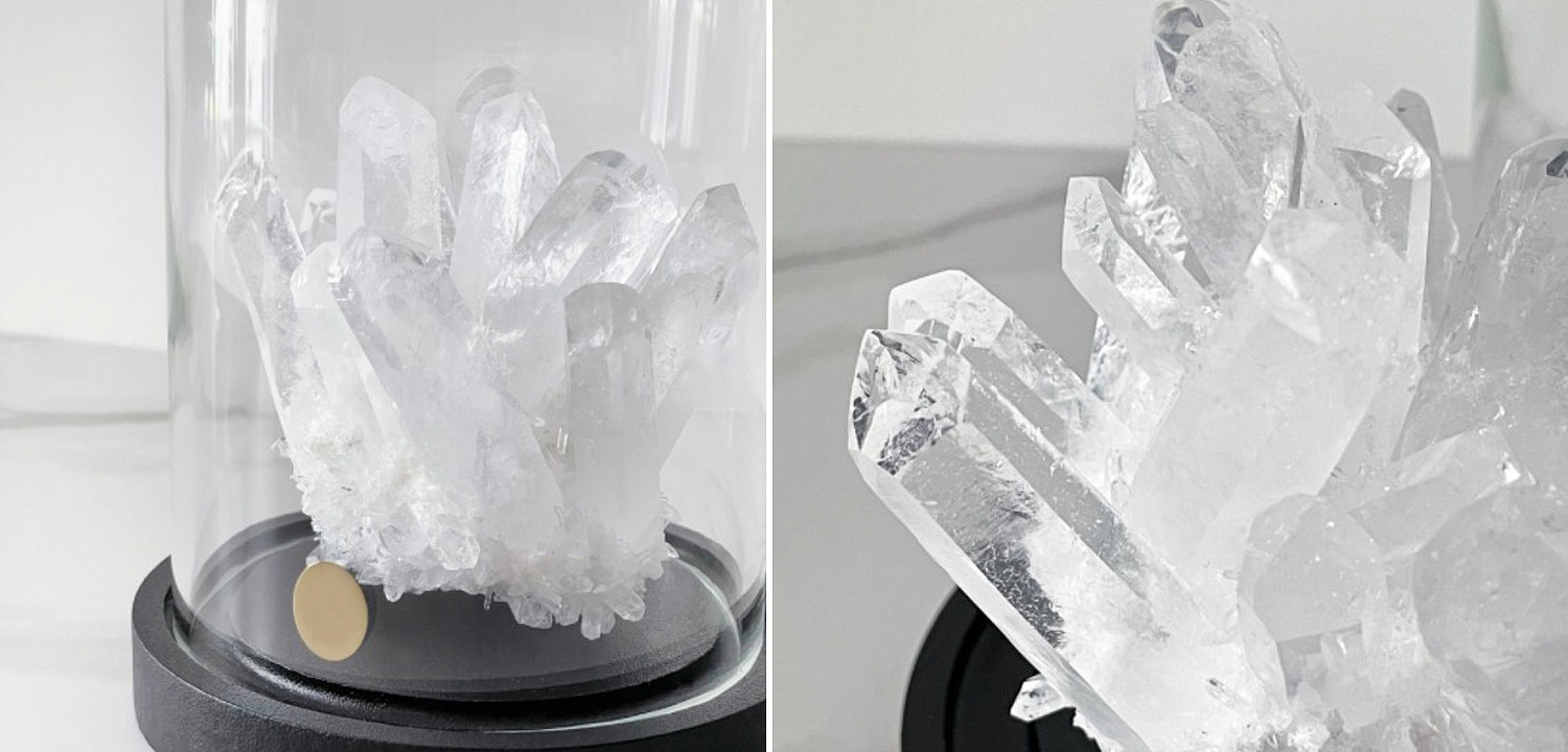 Статуэтка Rhinestone Glass Cloche - Loft-Concept в Грозном