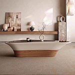 Журнальный столик фигурный со стеклянной столешницей Table Drop варинант исполнения - 3 | Loft Concept в Грозном