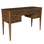 Стол письменный из массива бука Tasteful Furniture варинант исполнения - 1 | Loft Concept в Грозном