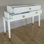 Премиальная Консоль с тремя ящиками Elsa Dreams White варинант исполнения - 2 | Loft Concept в Грозном