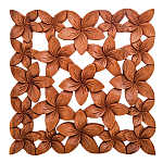 Панно из дерева Floret Panel With Trees варинант исполнения - 1 | Loft Concept в Грозном