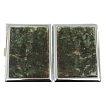 Портсигар на 10 сигарет с газовой зажигалкой из натурального камня Актиновит Stone Cigarettes Cases варинант исполнения - 4 | Loft Concept в Грозном