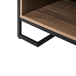 Стеллаж под TV в стиле лофт с открытыми полками и ящиками Urban Style Space варинант исполнения - 4 | Loft Concept в Грозном