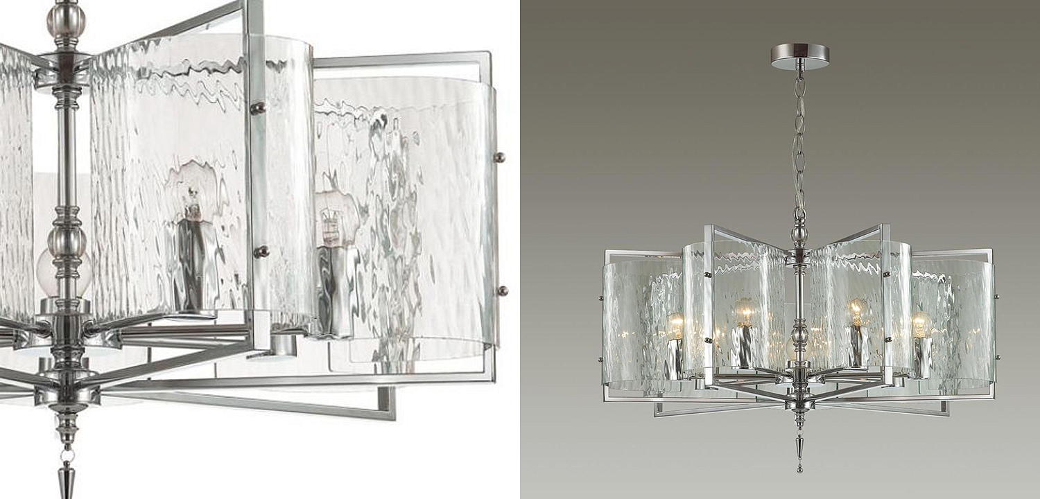 Люстра Karissa Chrome Chandelier 65 Люстра Karissa Chrome Chandelier 65 - Loft-Concept в Грозном
