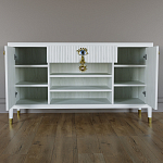 Комод-буфет Elsa Dreams White с открытыми полками   варинант исполнения - 3 | Loft Concept в Грозном