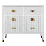 Бельевой Комод с 4 ящиками Elsa Dreams White варинант исполнения - 6 | Loft Concept в Грозном