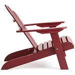 Уличное кресло из массива акации Adirondack Wooden Chair Red варинант исполнения - 3 | Loft Concept в Грозном