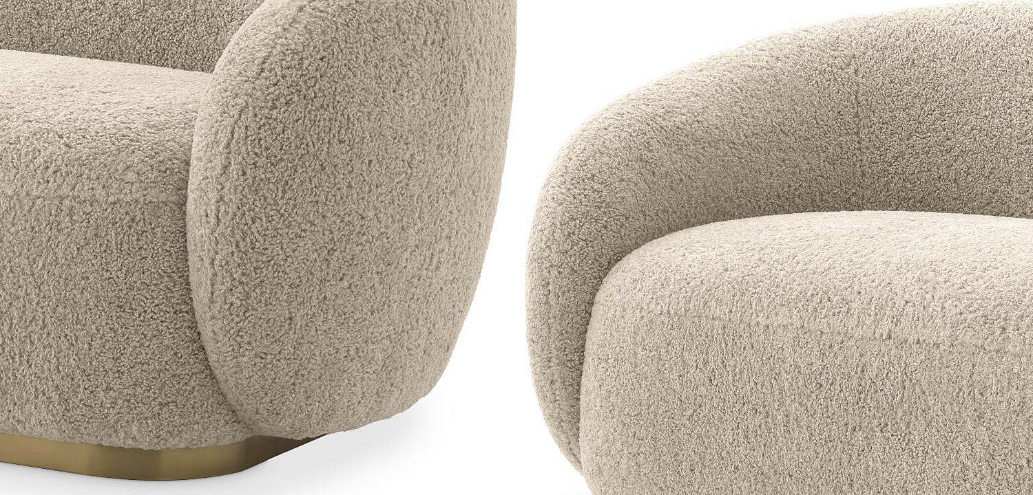 Диван Eichholtz Sofa Brice Sand Диван Eichholtz Sofa Brice Sand - Loft-Concept в Грозном