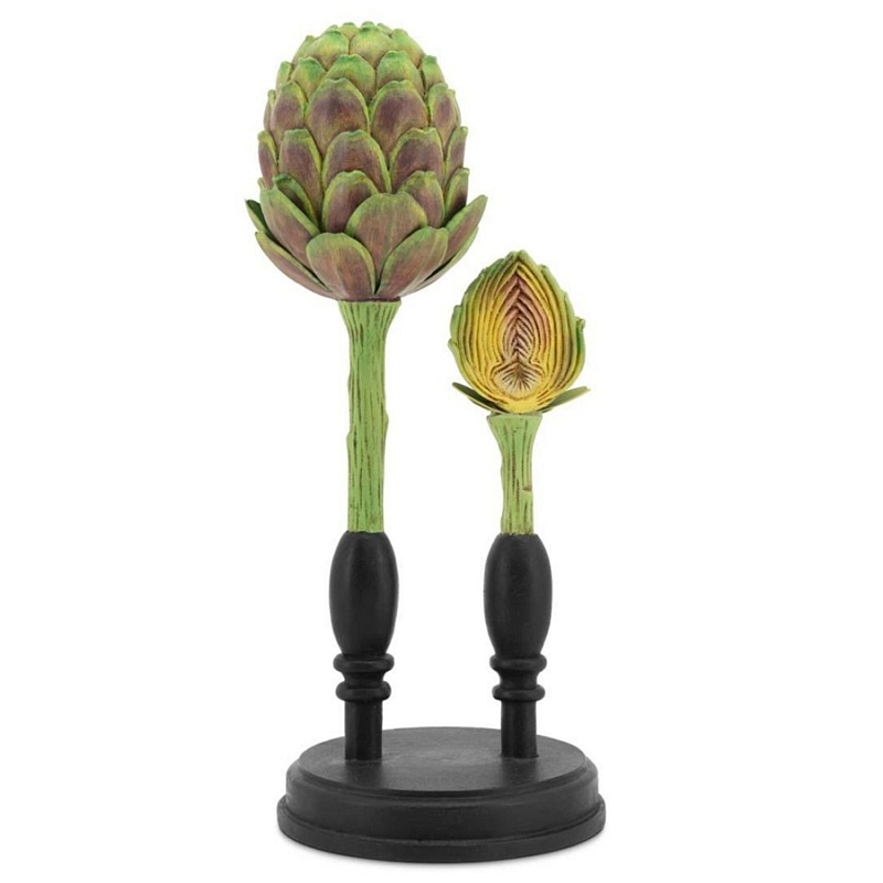 Статуэтка Artichoke Черный Зеленый Статуэтка Artichoke Черный Зеленый в Грозном | Loft Concept