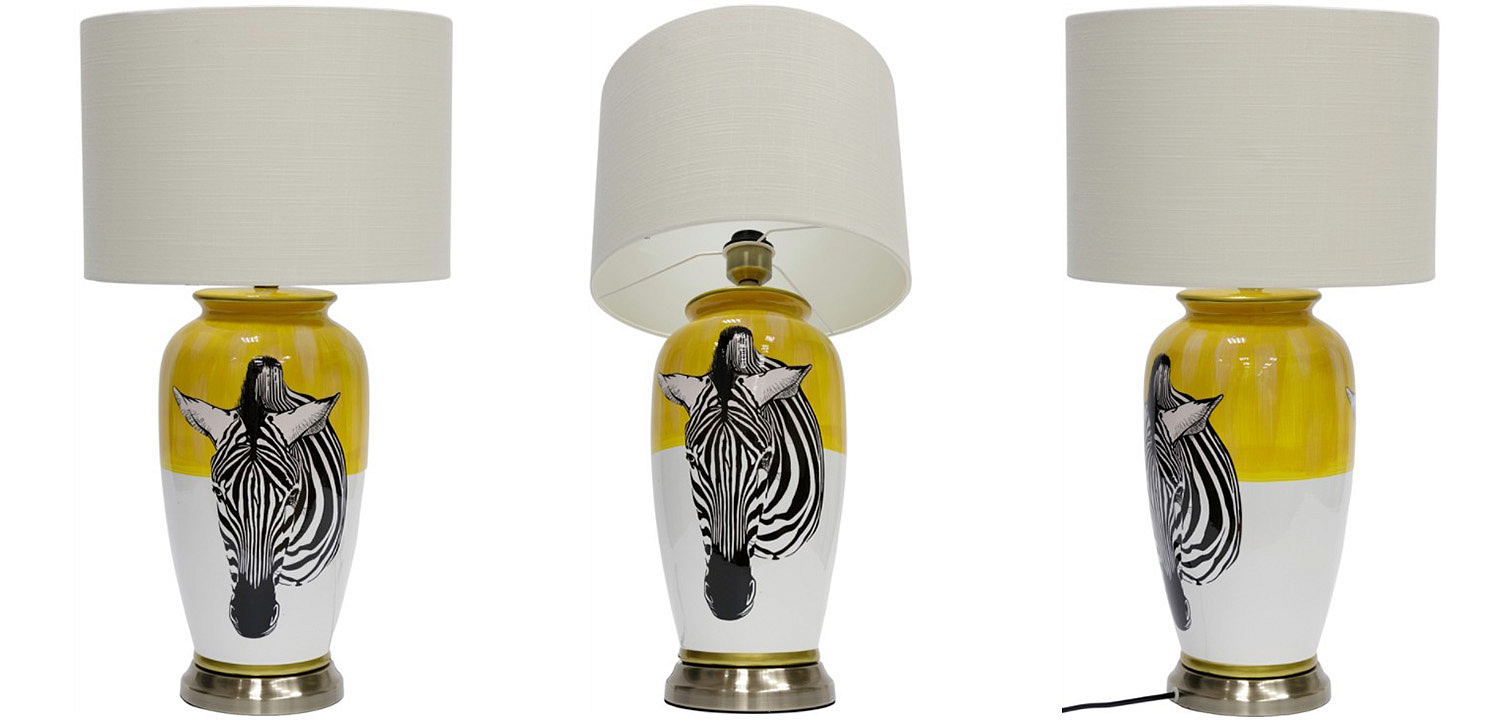 Настольная лампа Zebra head Table lamp Настольная лампа Zebra head Table lamp - Loft-Concept в Грозном