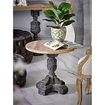 Столик кофейный с резным античным узором Antique Engraving варинант исполнения - 7 | Loft Concept в Грозном