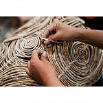 Плетеная корзина для белья Nea Wicker Basket варинант исполнения - 4 | Loft Concept в Грозном