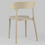 Бежевый стул из прочного PP-пластика JORIS варинант исполнения - 5 | Loft Concept в Грозном