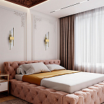 Бра с декором в виде хрустальных трубочек Nembus Brass Glass Wall Lamp варинант исполнения - 2 | Loft Concept в Грозном