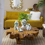 Ваза с крышкой фарфоровая с ручной росписью Leopard Collection  варинант исполнения - 6 | Loft Concept в Грозном